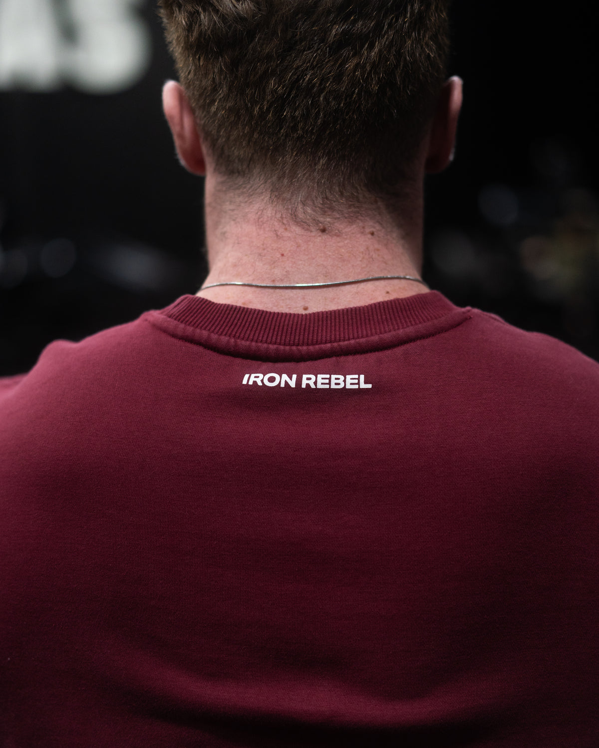 Earned/Given Crewneck (Burgundy)