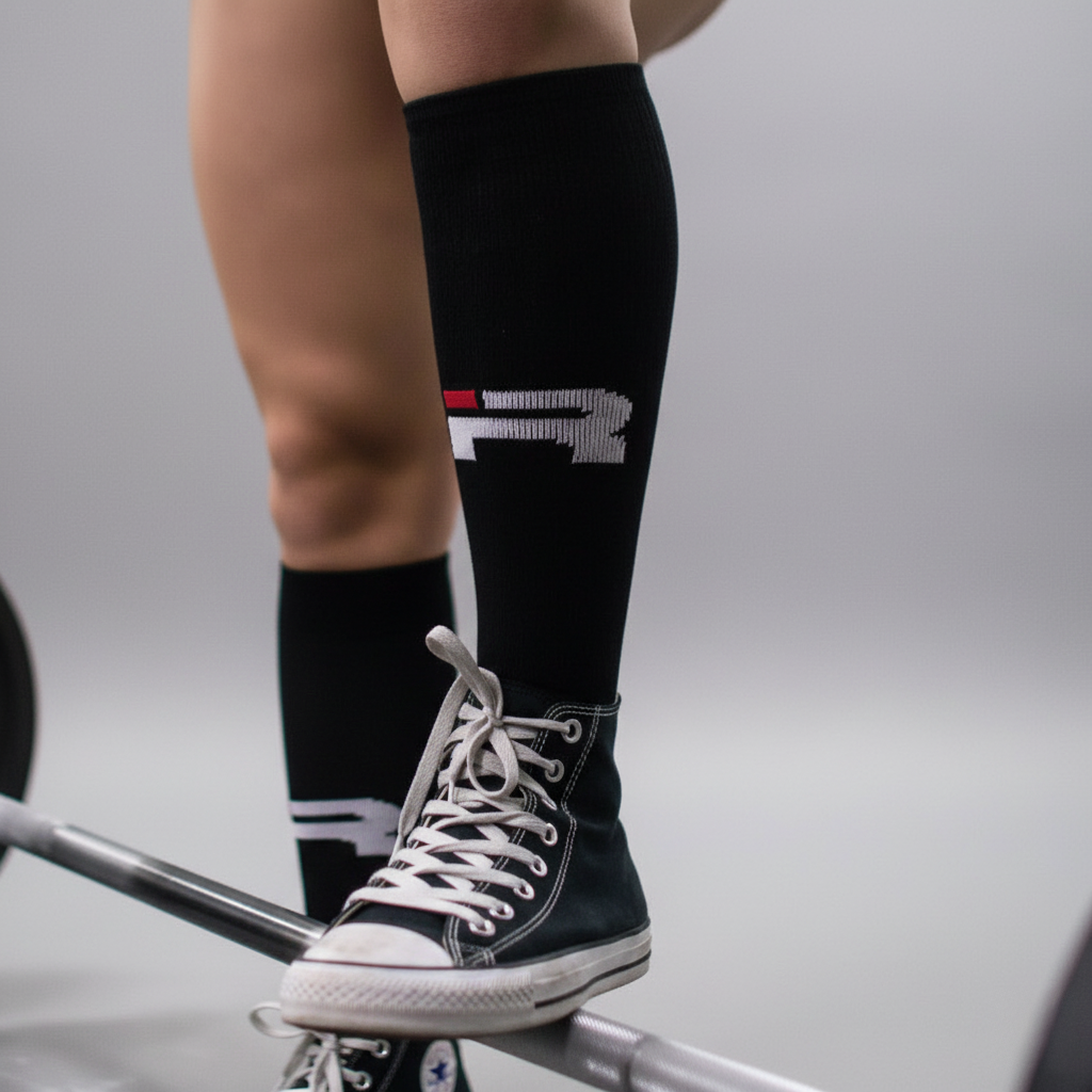 Competition Deadlift Socks (Black)