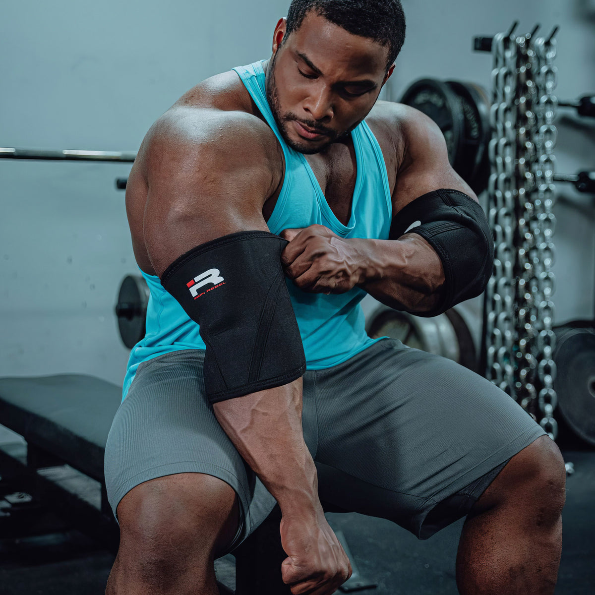 Performance Elbow Sleeves - 23 cm (Army)