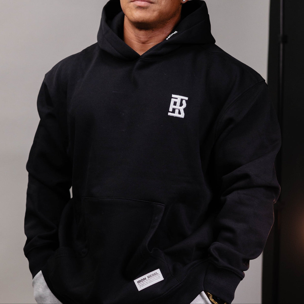 Never Look Back Hoodie (Black)