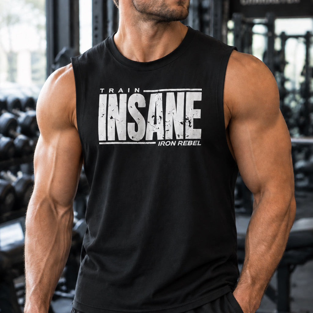 Train Insane "Hulk Cut" Tee (Black)